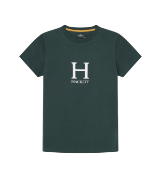 Hackett London Camiseta Heritage H verde