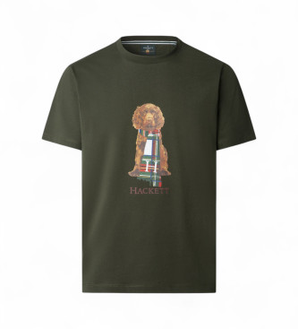 Hackett London Camiseta Heritage Harry verde