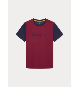 Hackett London Heritage Mult majica bordo barve