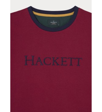 Hackett London T-shirt Heritage Mult marron