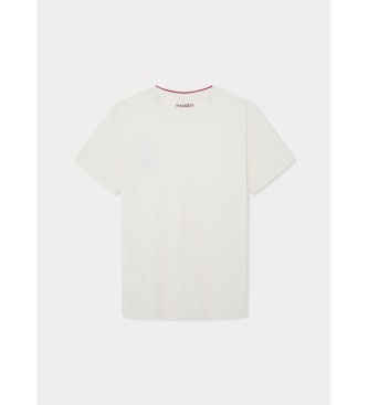 Hackett London Camiseta Heritage Number blanco