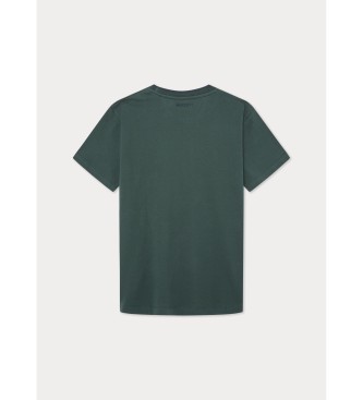 Hackett London Heritage Number T-shirt green