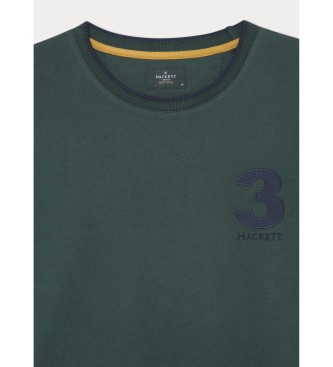 Hackett London T-shirt Heritage Number vert