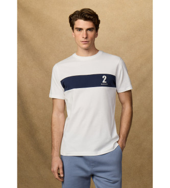 Hackett London Heritage T-shirt wit paneel