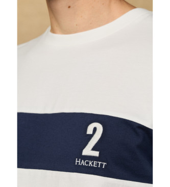 Hackett London Heritage T-shirt wit paneel