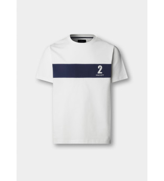 Hackett London Heritage T-shirt wit paneel