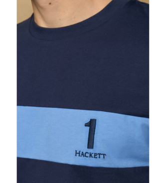 Hackett London Heritage T-shirt Navy Panel