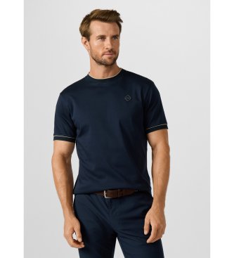 Hackett London Marineblaues Hs Badge Shirt