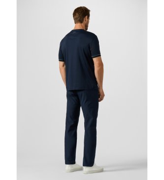 Hackett London Marineblaues Hs Badge Shirt