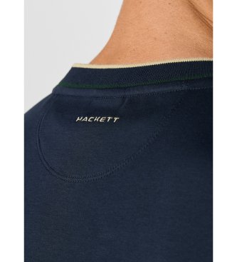 Hackett London Marineblaues Hs Badge Shirt