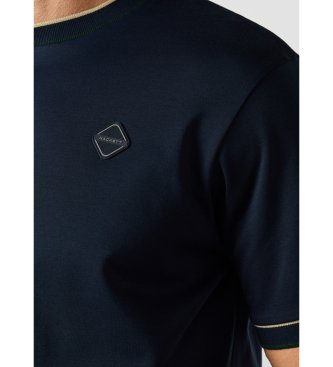 Hackett London Marineblaues Hs Badge Shirt