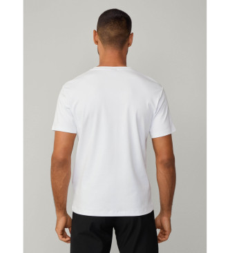 Hackett London T-shirt bianca HS Club Emboss