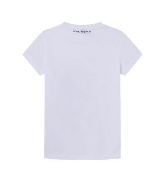 Hackett London Hs Grafik-T-Shirt wei