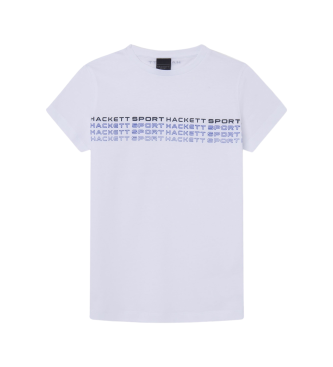 Hackett London Hs Logo Driver T-shirt hvid