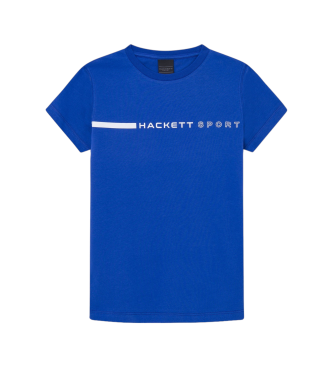 Hackett London Koszulka Hs Racing Line niebieska