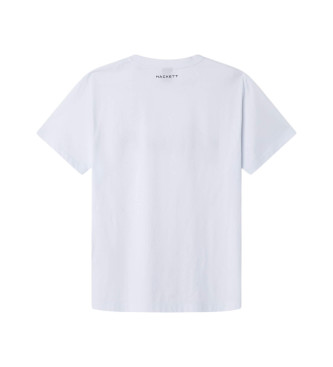 Hackett London Hs Resort T-shirt biały