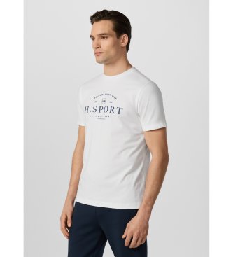 Hackett London Bela majica Hs Script