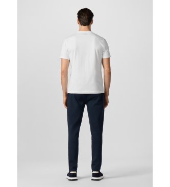 Hackett London Bela majica Hs Script
