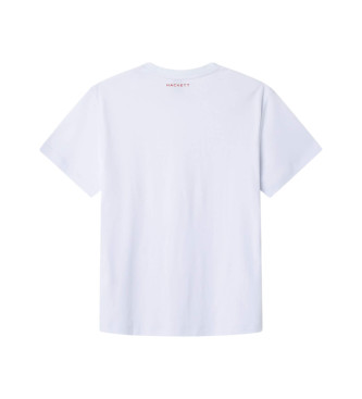 Hackett London HS Target T-shirt wei