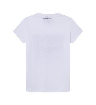 Hackett London T-shirt Hs Vector blanc