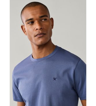 Hackett London Logo T-Shirt blau