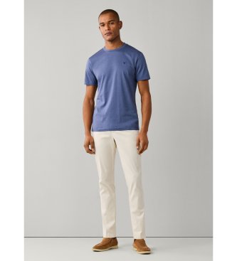 Hackett London Logo T-Shirt blau