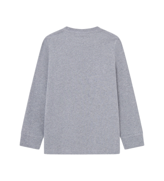 Hackett London Logo Lisa T-shirt grey