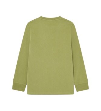 Hackett London T-shirt Lisa com logtipo verde