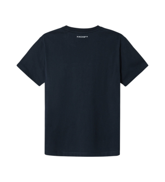 Hackett London T-shirt logo marine