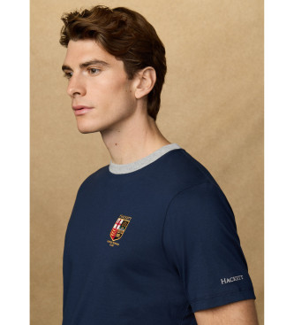 Hackett London Lrc fit klassiek marineblauw T-shirt