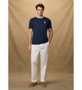 Hackett London Lrc fit klassiek marineblauw T-shirt