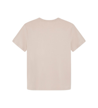 Hackett London T-shirt Pima Fit Classic bege