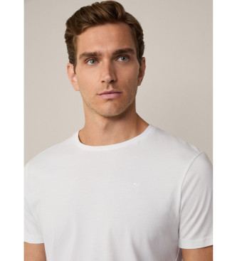 Hackett London Camiseta pima fit clsico blanco