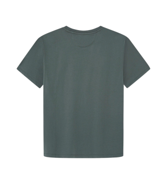 Hackett London T-shirt vert pima