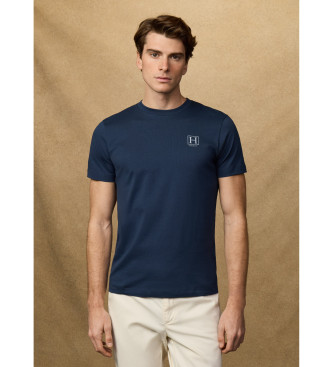 Hackett London T-shirt klein logo marine
