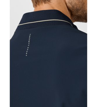 Hackett London jakna blouson softshell mornarsko modra