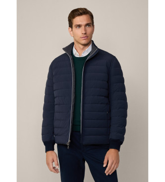 Hackett London Casaco com painel reversvel cinzento