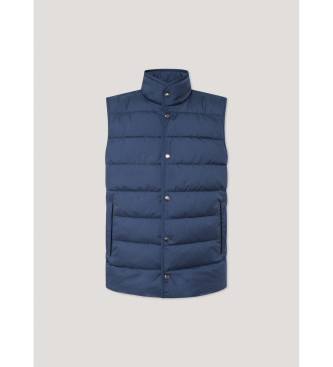 Hackett London Colete clssico azul-marinho