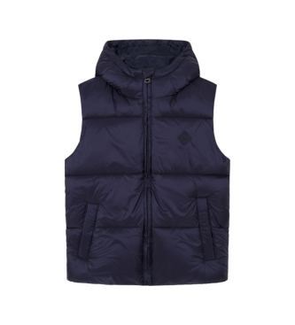 Hackett London Essential Vest marinbl