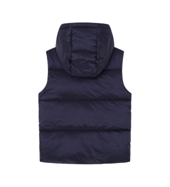 Hackett London Essential Vest marinbl