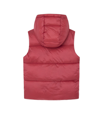 Hackett London Gilet rosso essenziale