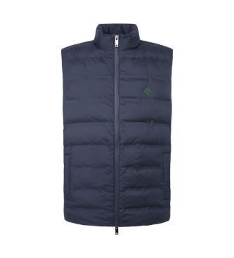 Hackett London Gilet semplice blu scuro