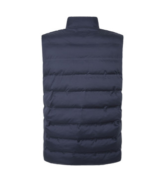 Hackett London Gilet semplice blu scuro