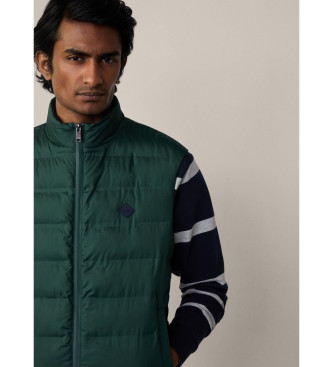 Hackett London Vest Effen groen