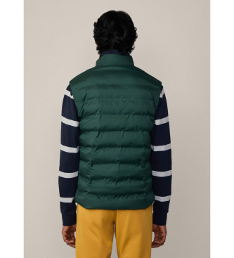 Hackett London Gilet uni vert