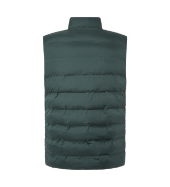 Hackett London Vest Ensfarvet grn