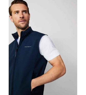 Hackett London Softshell Vest navy