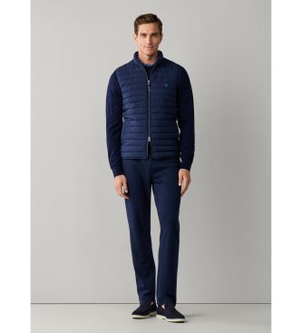 Hackett London Ultra navy blue vest