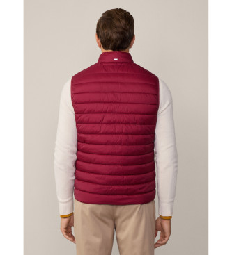 Hackett London Gilet Ultra Lw rosso