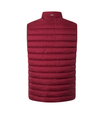 Hackett London Gilet Ultra Lw rosso